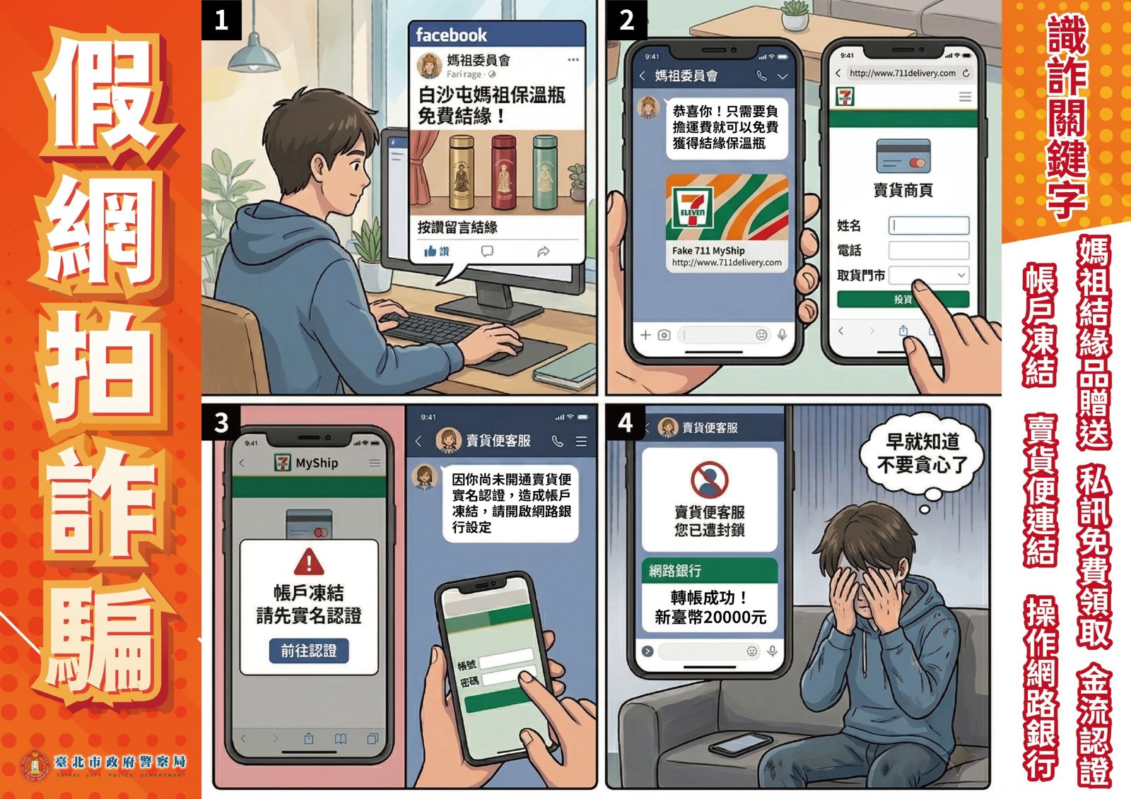 四格漫畫-假網購詐騙_A3
