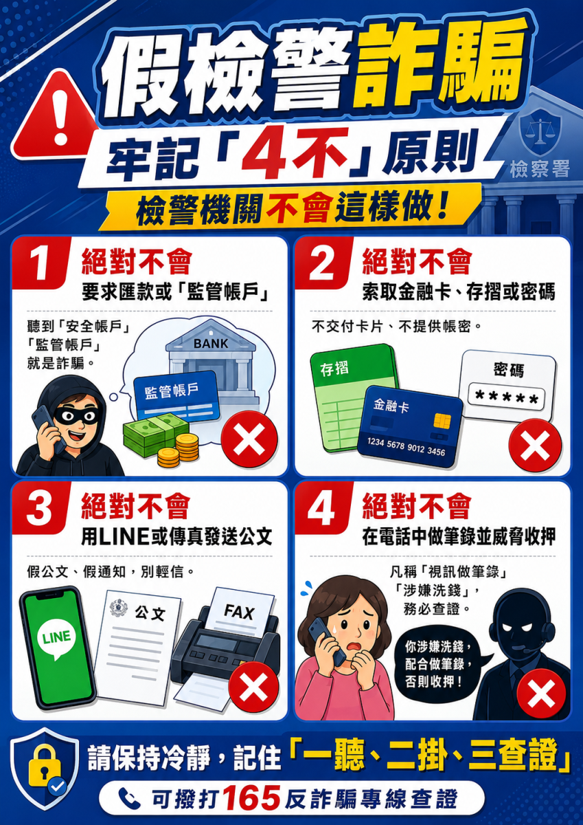 11508-假檢警A4傳單
