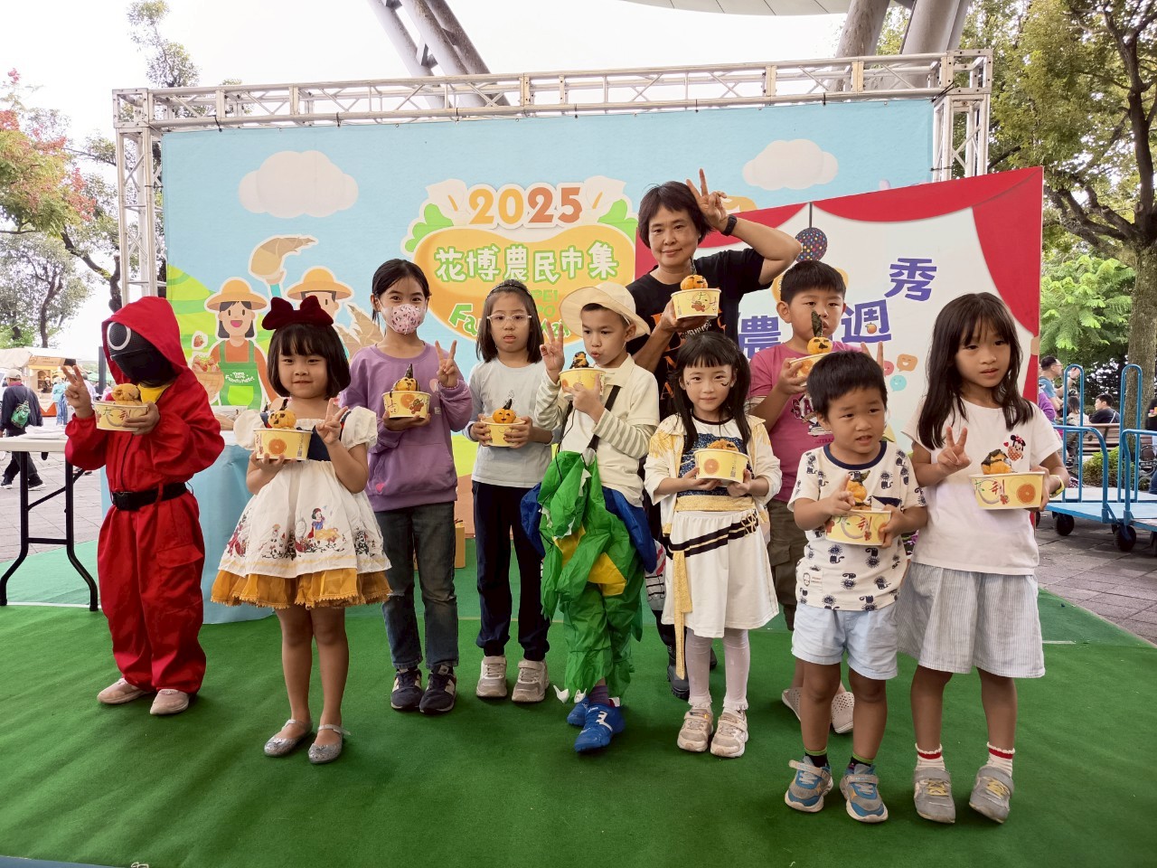 南瓜食農教育-萬聖節南瓜飯糰動手做