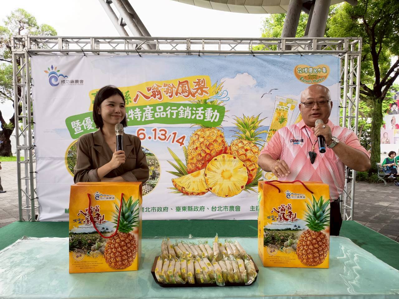 八嗡嗡鳳梨冰棒品嚐試吃